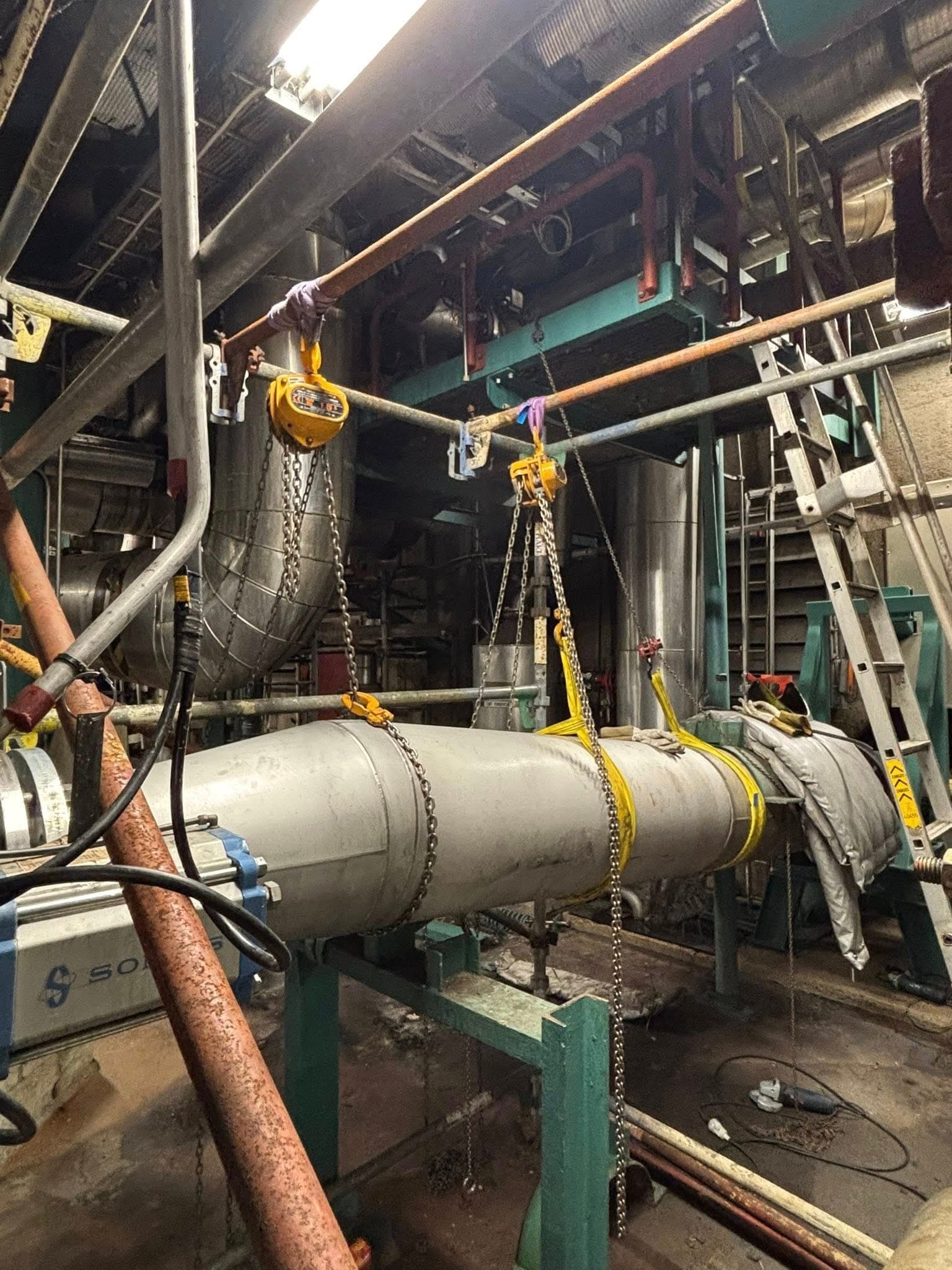 Industriellt svetsarbete